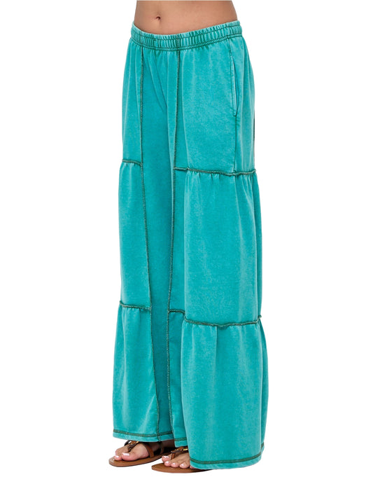 Palazzo Pants Vintage Wash