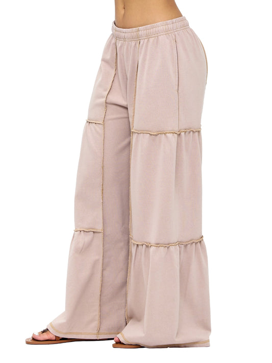 Palazzo Pants Vintage Wash