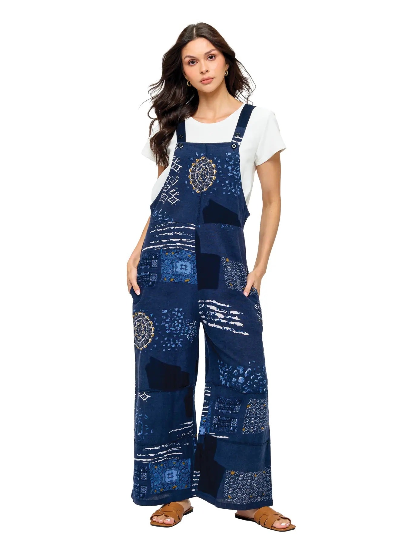 Overall Floral Print
