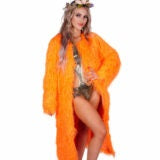 Long Faux Fur Coat