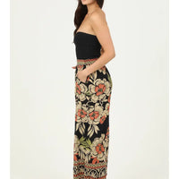 Printed Wide Leg Pants
