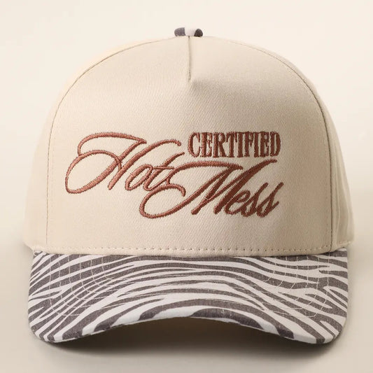 Certified Hot Mess Trucker Hat