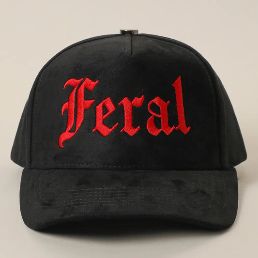 Feral Hat Faux Suede