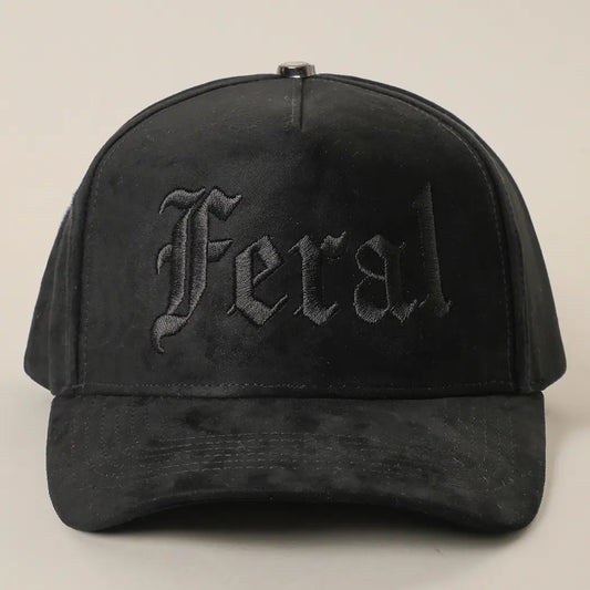 Feral Faux Suede Hat