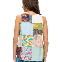 Floral Patchwork Top