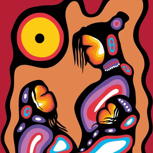 Les mères aiment Impression artistique