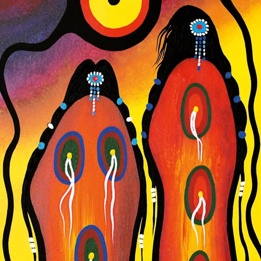 Cérémonie du lever du soleil Impression artistique