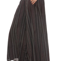 Striped Wide Leg Pants