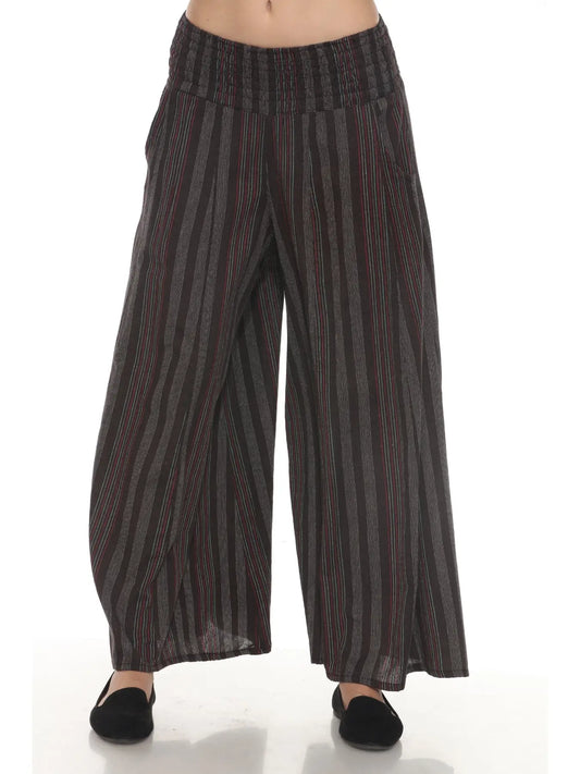 Striped Wide Leg Pants