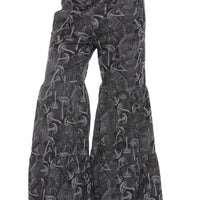 Mushroom Tiered Jersey Pants