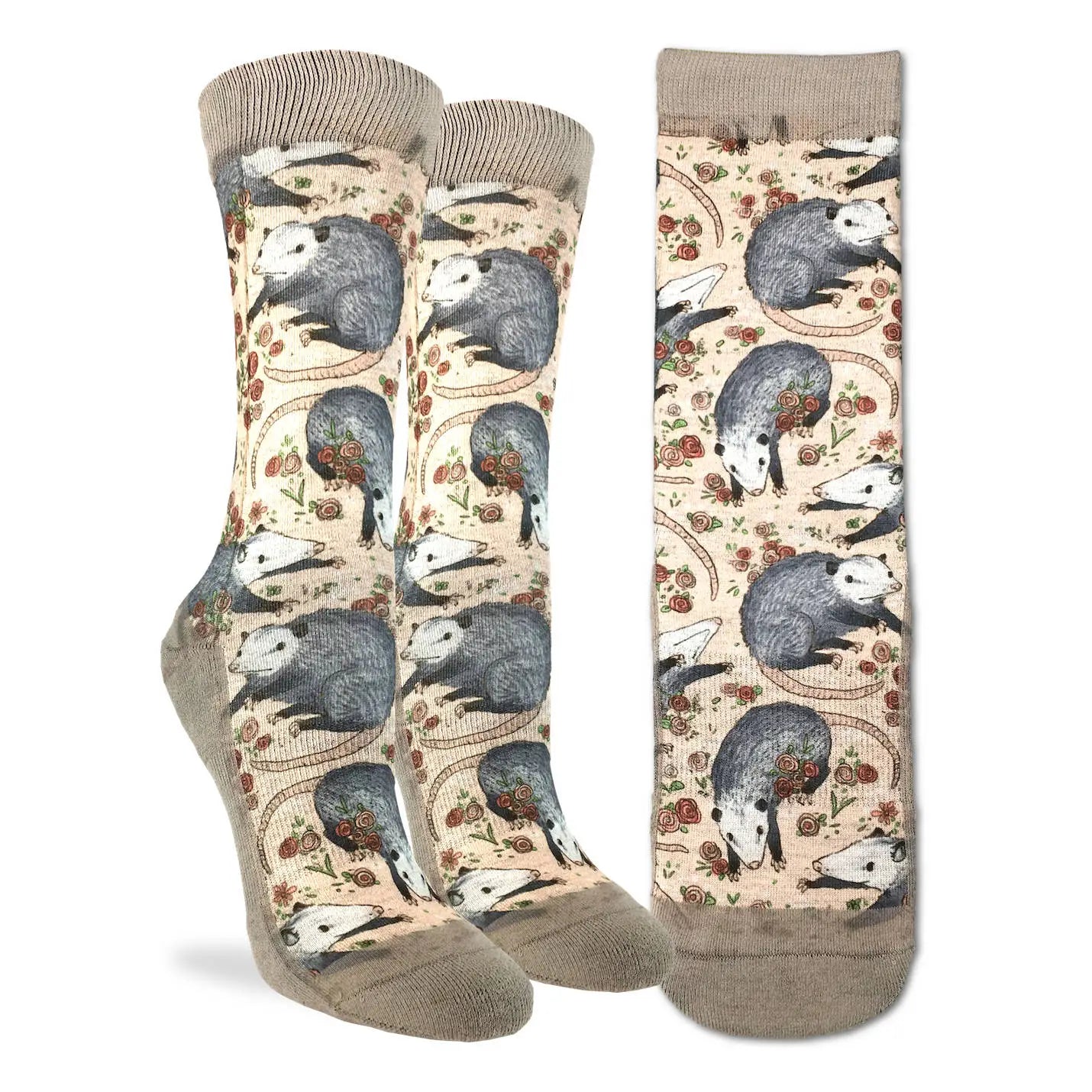 Opossum Hanging Out Socks