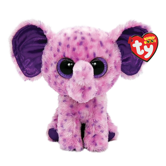 6" Eva Pink Speckled Elephant