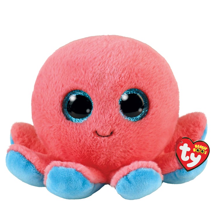 Poulpe corail Sheldon 8 pouces