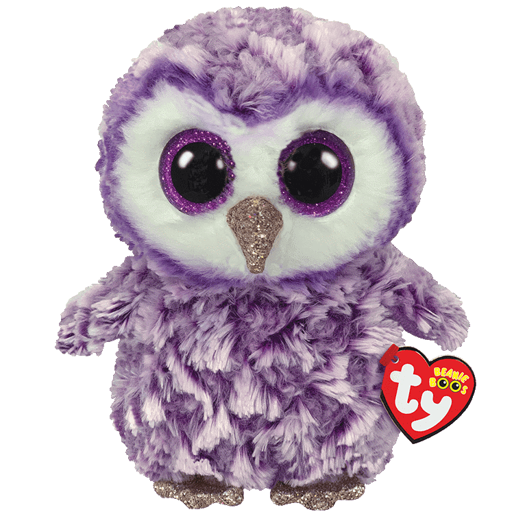Moonlight Owl Purple Medium