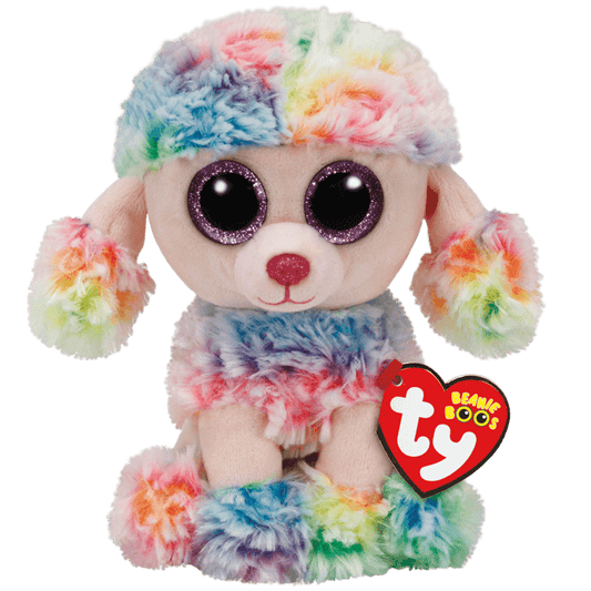 Rainbow Poodle 6"