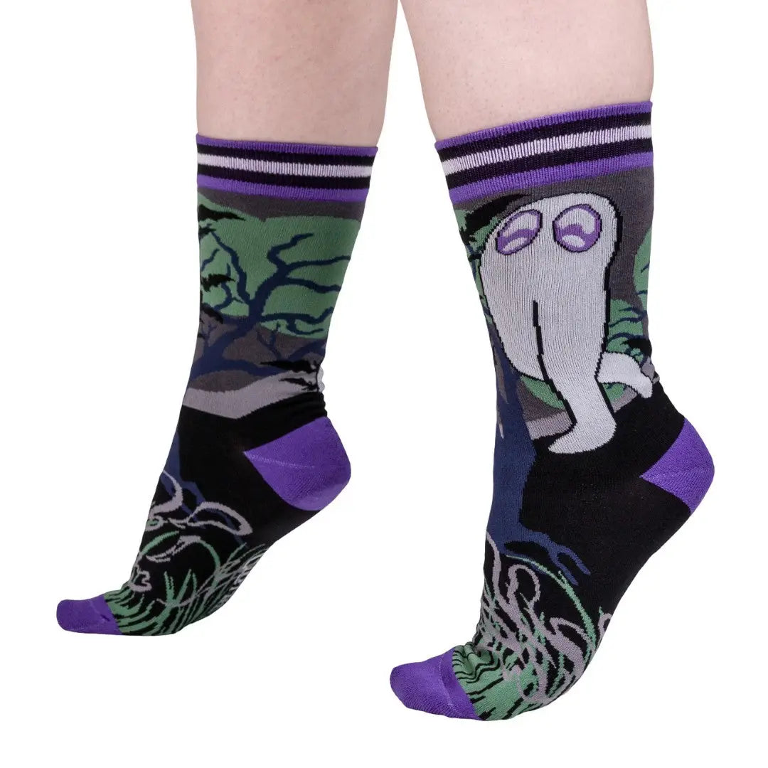 Cute Fresno Nightcrawler Crew Socks