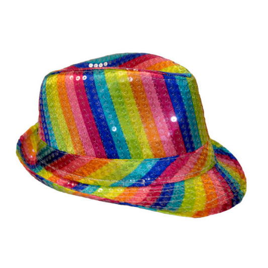 Sequin Fedora Hat