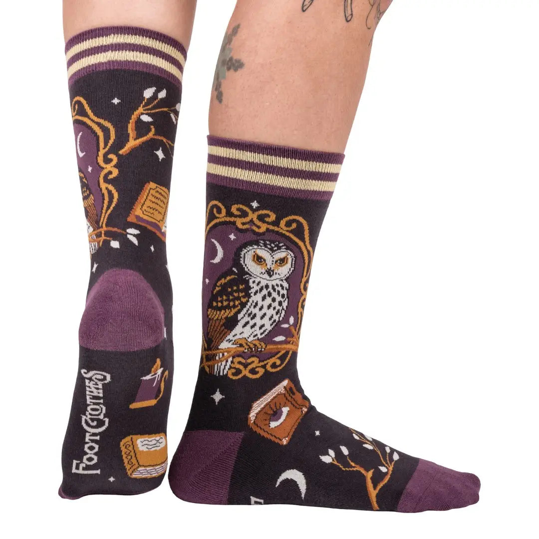 Supervisor Owlfred Crew Socks