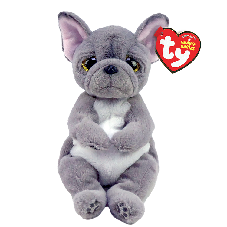 Wilfred- Dog Grey Belly Plush  8 Inches