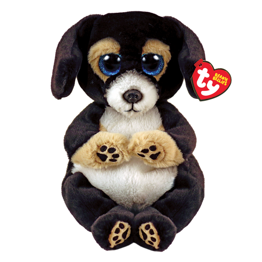 Ranger -Dog Black Belly Plush  8 Inches