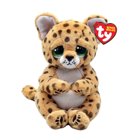 Lloyd- Leopard Tan Belly Plush  8 Inches