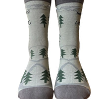 There Are My Hiking Socks
