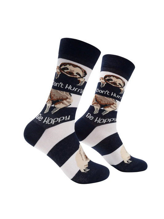 Don’T Hurry Be Happy Socks