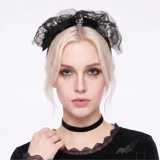 Bat-Skull-Rat Head Band