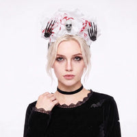 Skeleton Hands Headband