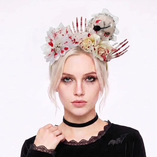 Haunted Doll Headband