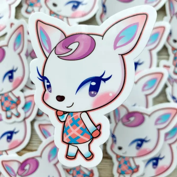 Diana Animal Crossing Vinyl Sticker