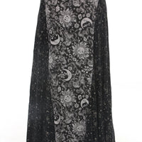 Romantick Celestial Flowy Maxi Skirt