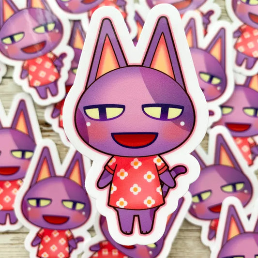 Bob Animal Crossing Vinyl Sticker New Horizons