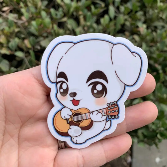KK Slider Animal Crossing Vinyl Sticker