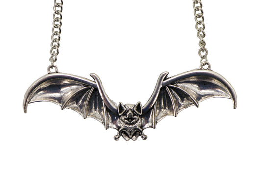 Collier chauve-souris en argent
