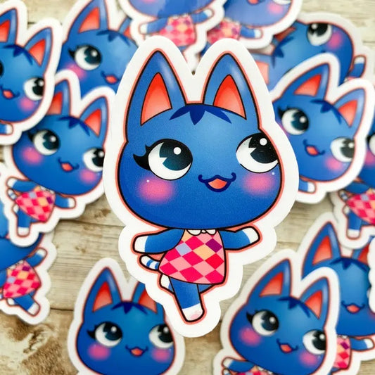 Rosie Animal Crossing Vinyl Sticker