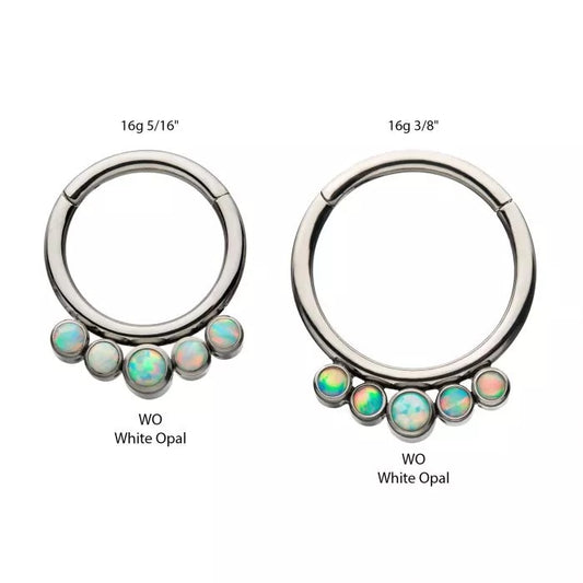 5 Bez Opal Below Hoop