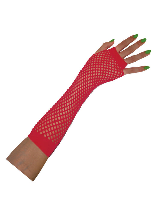 Long Fishnet Gloves