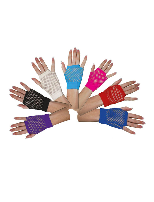 Short Fishnet Gloves