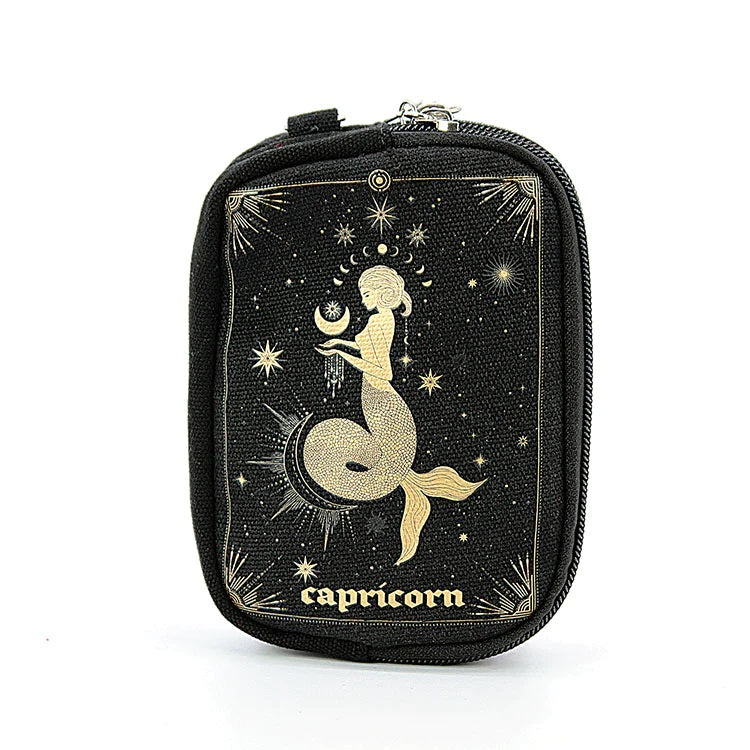 Capricorn Zodiac Sign Wristlet