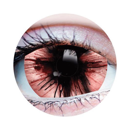 Doom - Red, Black, White Colored Contact Lenses