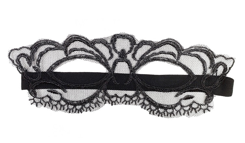 Enchanting Black Lace Mask