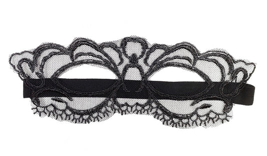 Enchanting Black Lace Mask