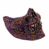 Rhinestone Skull Mask