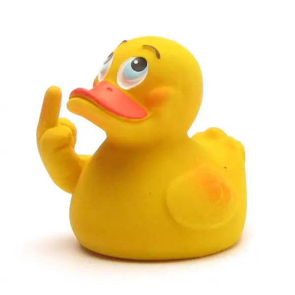 Rubber Duck Stinkefinger