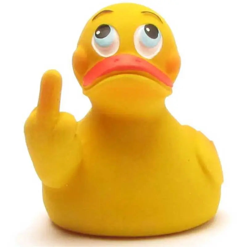 Rubber Duck Stinkefinger