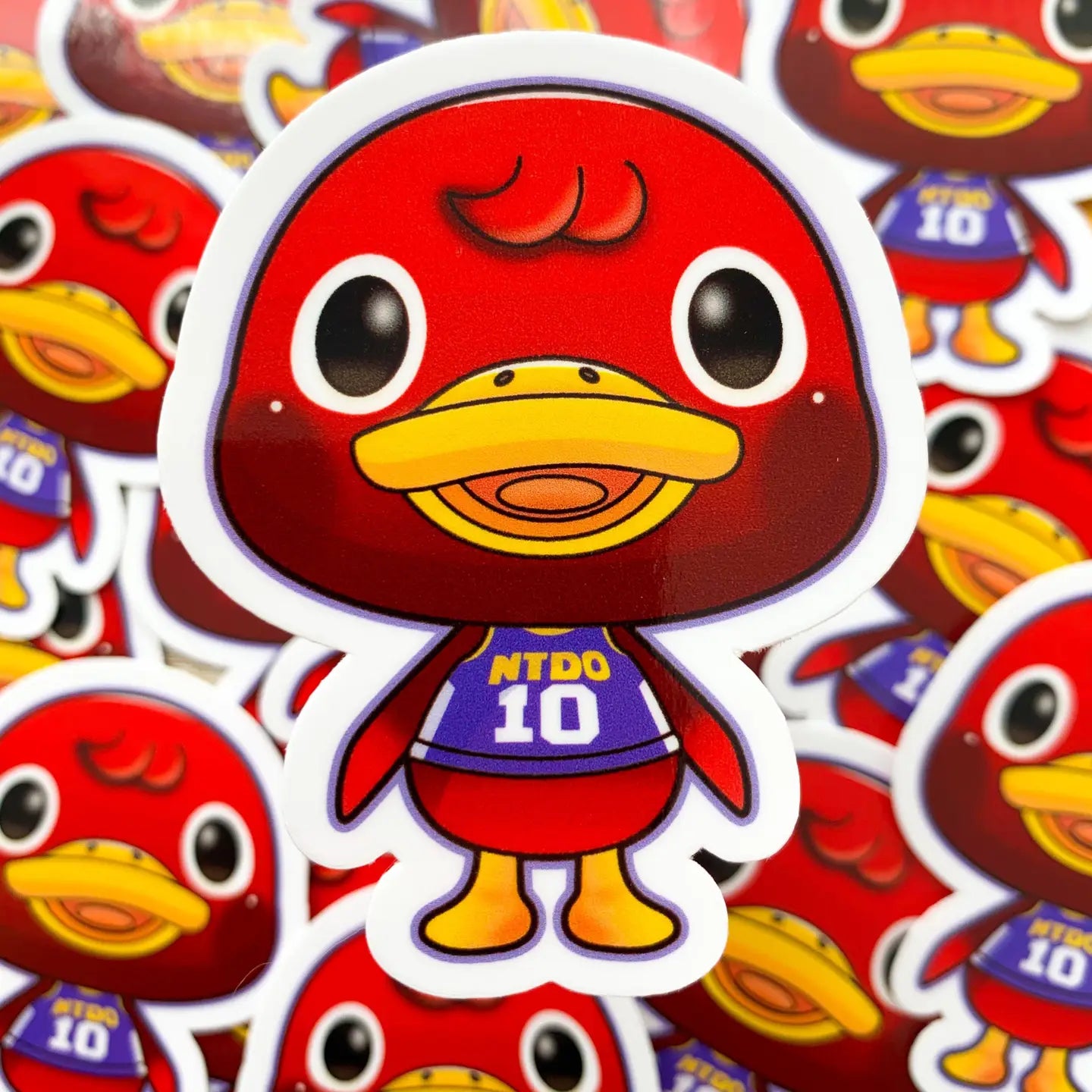 Bill Animal Crossing Vinyl Sticker