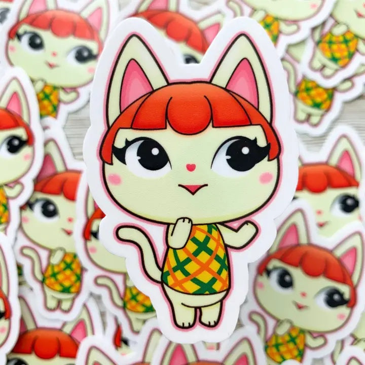 Felicity Animal Crossing Vinyl Sticker