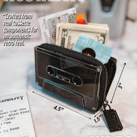 Retro 80s Cassette Tape Wallet