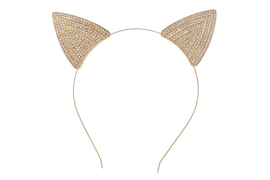 Cats Ears Stone Hair Headband